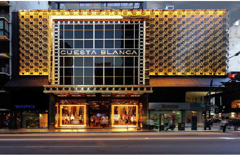 美姑门头设计与商业空间的纽带。