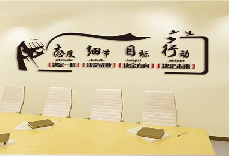 美姑企业文化墙主要展示什么？