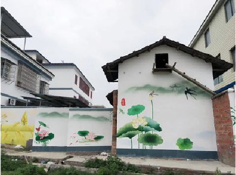 美姑室外墙绘-从选材到保养。