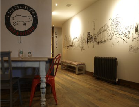 美姑教你判断手绘墙质量的好坏。