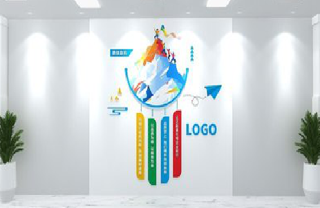 美姑公司企业形象墙的工艺材料有哪些？